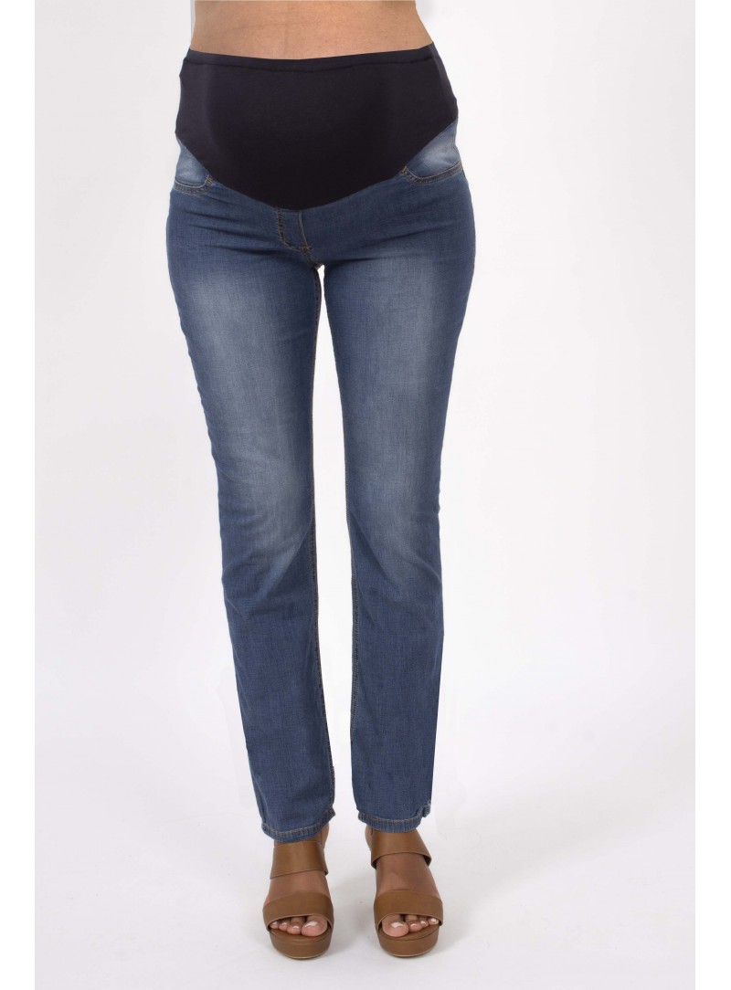 Jeans premaman leggero in tessuto chambray super fresco super comodo brand flay fashion maternity